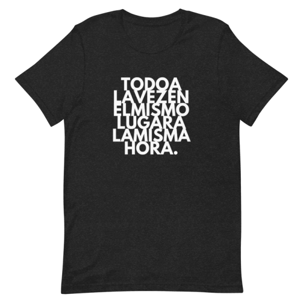 camiseta tdah tribu todo a la vez