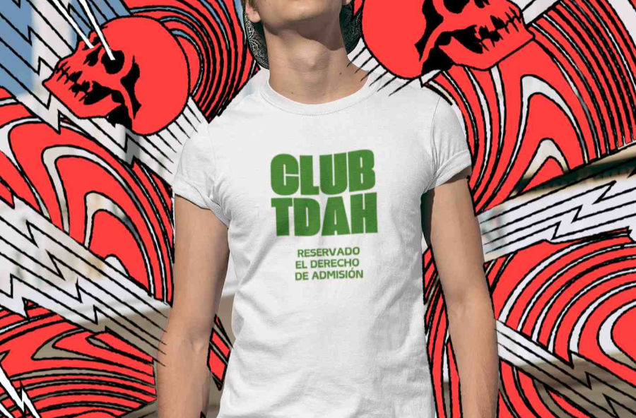 camiseta tdah tribu